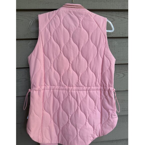 Foray Golf Quilted Vest | Women’s M | Pink | May River Palmetto Bluff Logo | NWT - Picture 11 of 11